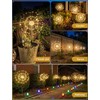 Brightown 150LED Solar Garden Lights Outdoor, 8 Modes 2 Pack