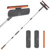 Wlich Squeegee for Window Cleaning 2-in-1 Cleaner Tool with Extension