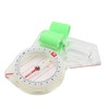 Orienteering Compass Clear Scale ABS Multifunction Thumb Compass With Luminous