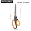 Asdirne Titanium Coating Scissors, Premium All Purpose Scissors, Ultra Sharp