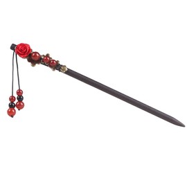 Lurrose Chinese Hair Stick Flowers Hair Chopsticks Vintage Hairpin for Women