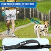 SlowTon Double Dog Leash No Tangle - 360° Swivel Heavy