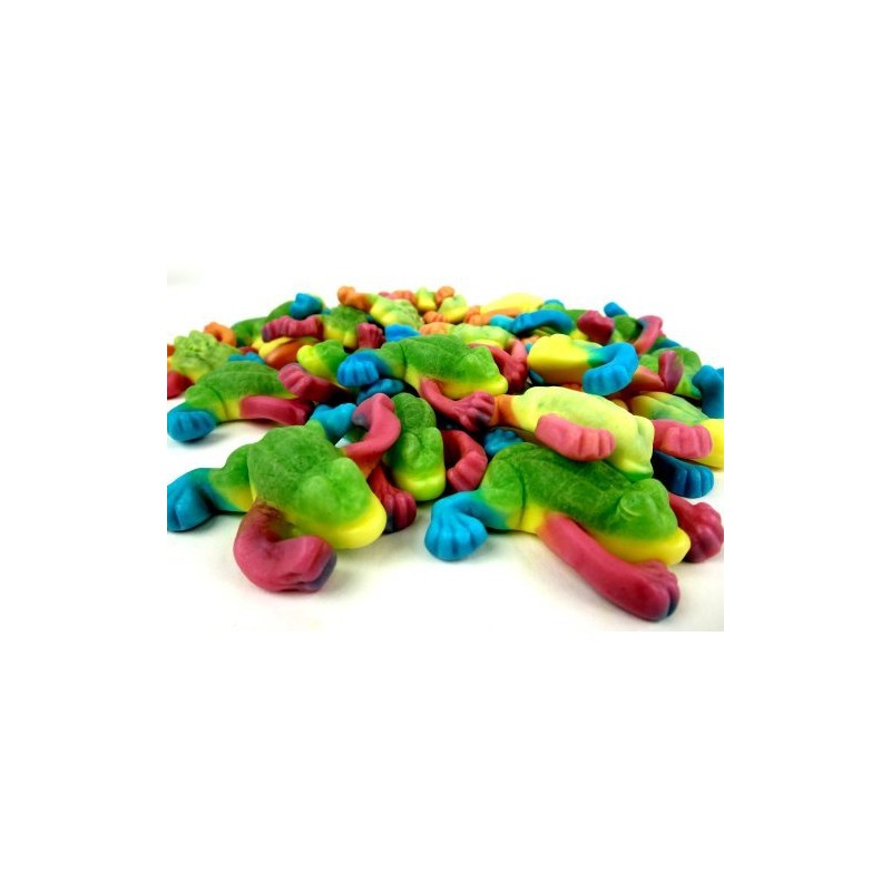 Gummy Frogs Candy 2.2 Pounds - Weird Reptile Amphibian Candy
