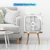 EZ-CHILL 20" Box Fan, 3 Speed Ful Force Air Circulation,