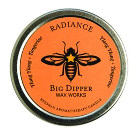 Big Dipper Wax Works AT1DRAD Beeswax Aromatherapy Candle Radiance Tin