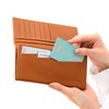 Milagro SL-CD-2925 Kip Leather Double Stitched Long Wallet (Men's Wallet,