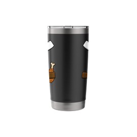 Pilgrim Costume Thanksgiving Pilgrim Costume Stainless Steel Insulated Tumbler