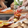 Kuisine Kitchen Knife Set,High Carbon Stainless Steel Ultra Sharp Blade