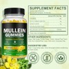 Mullein Gummies - Mullein Leaf Extract for Lungs, Mullein Leaf