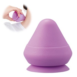 Como Life Suction Full Body Body Loosening Ball, Suction Type, Muscle, Loosen Ball, Suction Cup Included, Body Care, Washable, Purple, Textured, Shoulder Blades, Neck, Back, Waist, Calf, Feet, Soles,