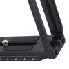 L Bracket Vertical Horizontal Switching Quick Release Plate Camera Tripod