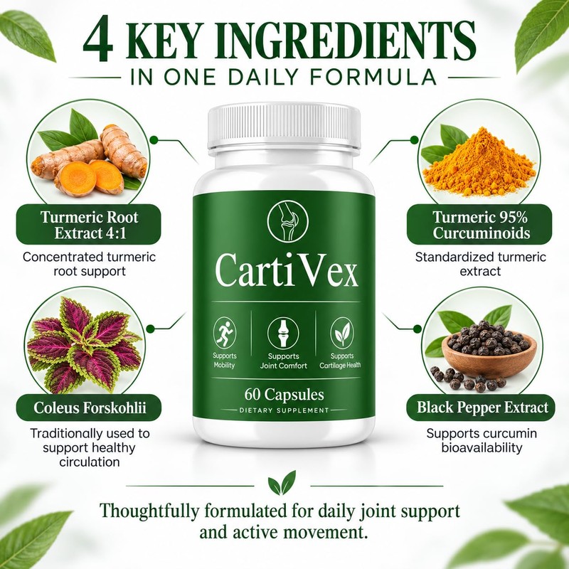Support Supplement, Comfort, Mobility & Flexibility, Turmeric Root Extract 4:1,