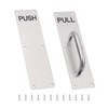 Hulorest Stainless Steel Pull Push Door Handles, Heavy Duty Sliding
