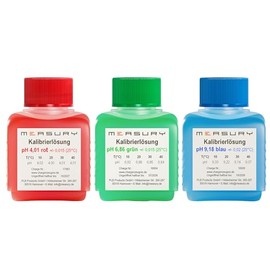 Measury pH Calibration Solution Set 4.00 + 6.86 + 9.18 (50 ml each)
