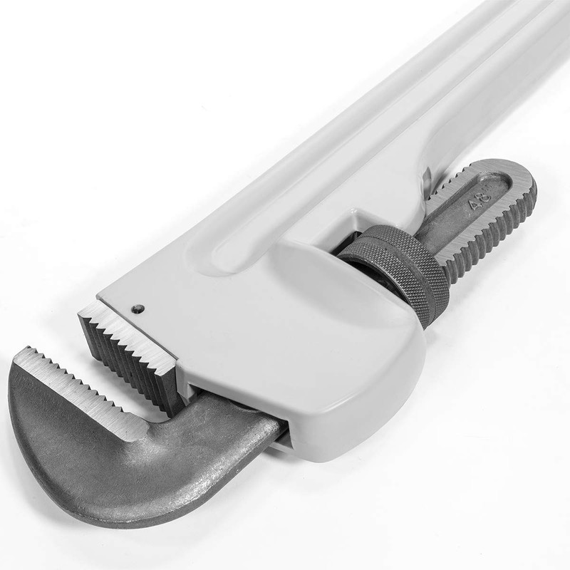 Stark USA 48" Aluminum Straight Pipe Wrench Ideal for 4-inch