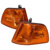 Spec-D Tuning Amber Corner Signal Lights Compatible with 1990-1991 Honda