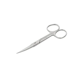 REMOS Household Scissors, Universal Scissors, Pointed, Curved Cutting Edge, 12 cm, Stainless Steel