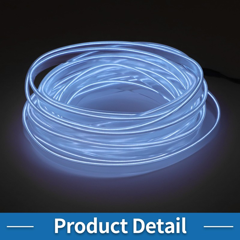 A ABSOPRO 2m EL Wire Cable LED Glow String Light