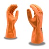 Cordova Safety Products 28-mil Unsupported Neoprene/Latex Gloves, Orange, S/M (43402)
