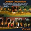 Otdair 96 LED Solar Lights Outdoor Upgraded 6 Pack, 43"