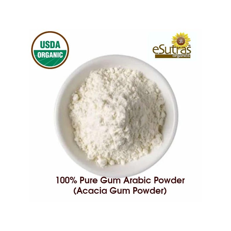 Gum Arabic Powder, USDA Organic | 4 oz. Easy use