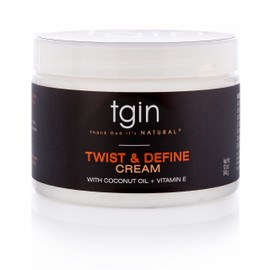 tgin Twist and Define Cream for Natural Hair, 12oz