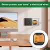 Socket Tester UK,220-250V Circuit Polarity Voltage Detector,Rcd GFCI Plug Socket