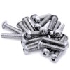 M4 (4mm x 22mm) Hex Socket Button Machine Screw (Bolt)