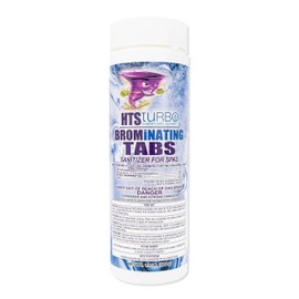 HTS Turbo Bromine Tablets for Spa Hot Tub – 1.5 lb Made in USA | Long-Lasting Bromine Tablets for Spas and Hot Tubs | Slow-Dissolving Brom Tabs for Consistent Water Care and Balanced Chemistry