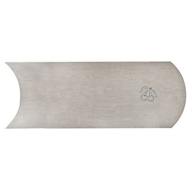 Kirschen 3801000 Hollow/Round Cabinet Scraper, Silver, 0.8 mm