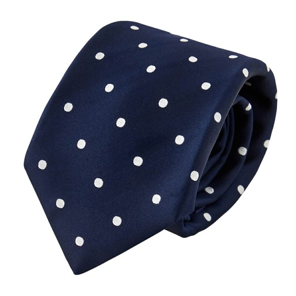 Ozie [nekutai・settepiege] NP – 011 – Navy Solid, Made in