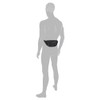 camel active City Men's Belt Bag Bum Bag, black, 000190