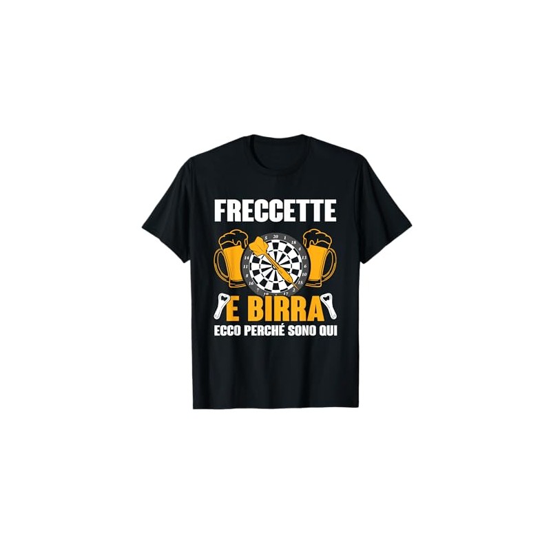 Dart Sport Divertente Regalo Di Freccette E Birra Maglietta
