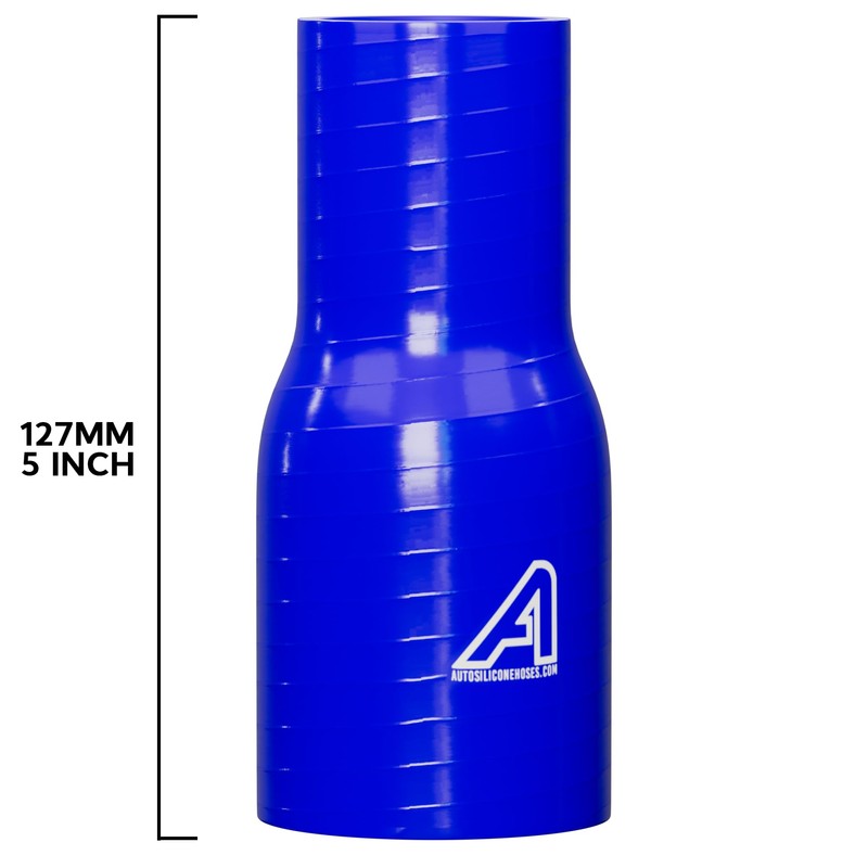 38mm (1.5") to 25mm (1") Straight Reducer Hose Coupler Intercooler