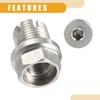 Partuto 1 Set M16-1.5x15mm Universal Car Oil Drain Plug -