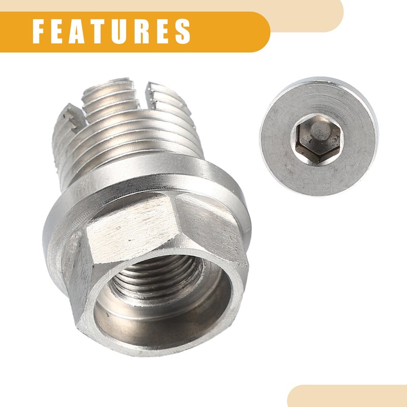 Partuto 1 Set M16-1.5x15mm Universal Car Oil Drain Plug -