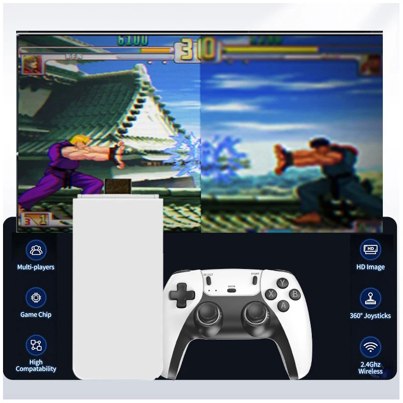 STOCK M15 Ultra Game Stick 128GB Classic Games 4K HD