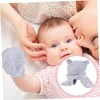 Ipetboom Hat and Scratch Gloves Set for Newborns Months Soft