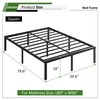 EMODA Queen Bed Frame No Box Spring Needed 18 Inch