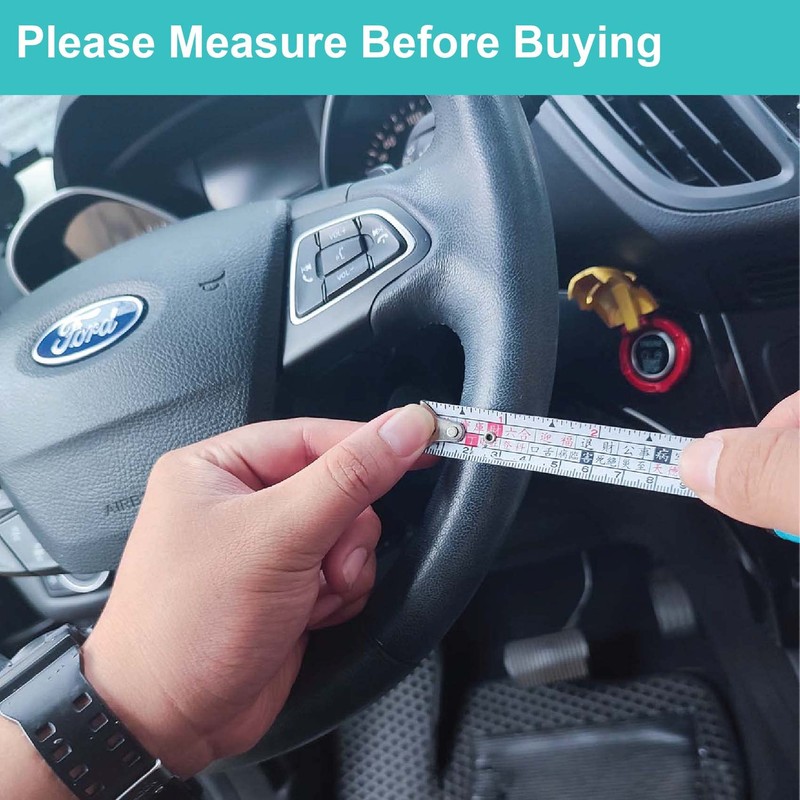 Hypersonic Large Bling Steering Wheel Knob Spinner - Compatible with