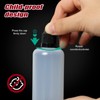 Omawrf 6 Pack 100ml Plastic Dropper Bottle, Plastic Empty Squeezable