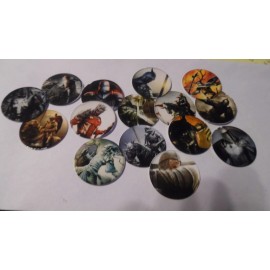 Unbranded Pre Cut One Inch Bottle Cap Images  Knights Knight Free Shipping - photo, 25 images