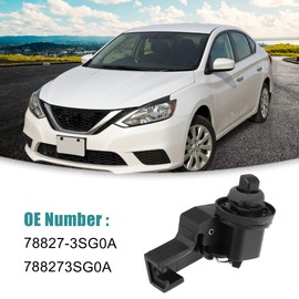 ACROPIX Fuel Door Latch Lock Release Actuator Fit for Nissan Sentra - Pack of 1 Black