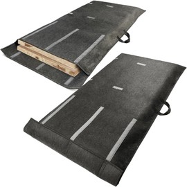 Table Leaf Storage Bag 2 Pack, Extra Thick Padded Felt Table Leaf Covers for Storage, Fits 48x24in Table Leaves, with Adjustable Straps & Reinforced Handles, Ultra Soft Dining Table Leaf Protector