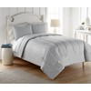 Thermee Micro Flannel Full/Queen-Size Comforter Set, Plush, Soft and Warm
