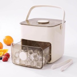 Mavis Laven Cubitera para Hielo, 2 Bandeja con Caja Almacenamiento und Tapa