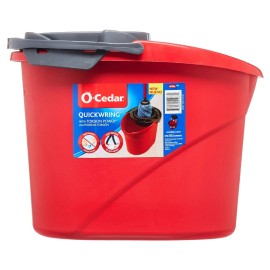 O Cedar QuickWring Bucket with Torsion Wringer, 2.5 Gallon Mop Bucket