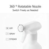 Hyshina Heavy Duty Clear Plastic Spray Bottles 500ml/17oz 2 Pack,