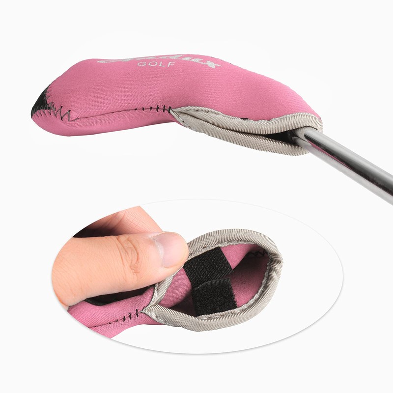 Andux Golf Club Head Covers for Irons Number Iron Covers