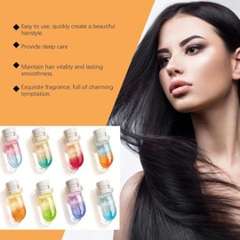 ANONDF ANONDF Perfume&Oil 2 in 1-Avocado Nourishing&Shining Hair Oil,10 Pcs Hair Perfume for Women,Hair Perfume Oil Set for Restore Dry, Frizzy and Damaged Hair(Oriental Orange)